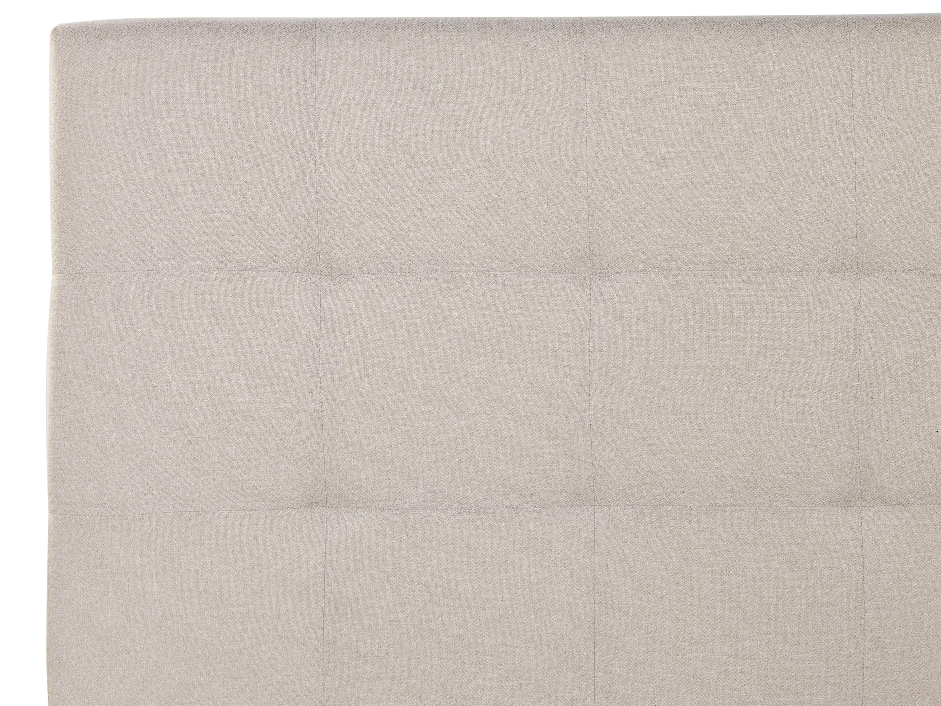 Bed met opbergruimte Stof LORIENT 180 x 200 cm Beige