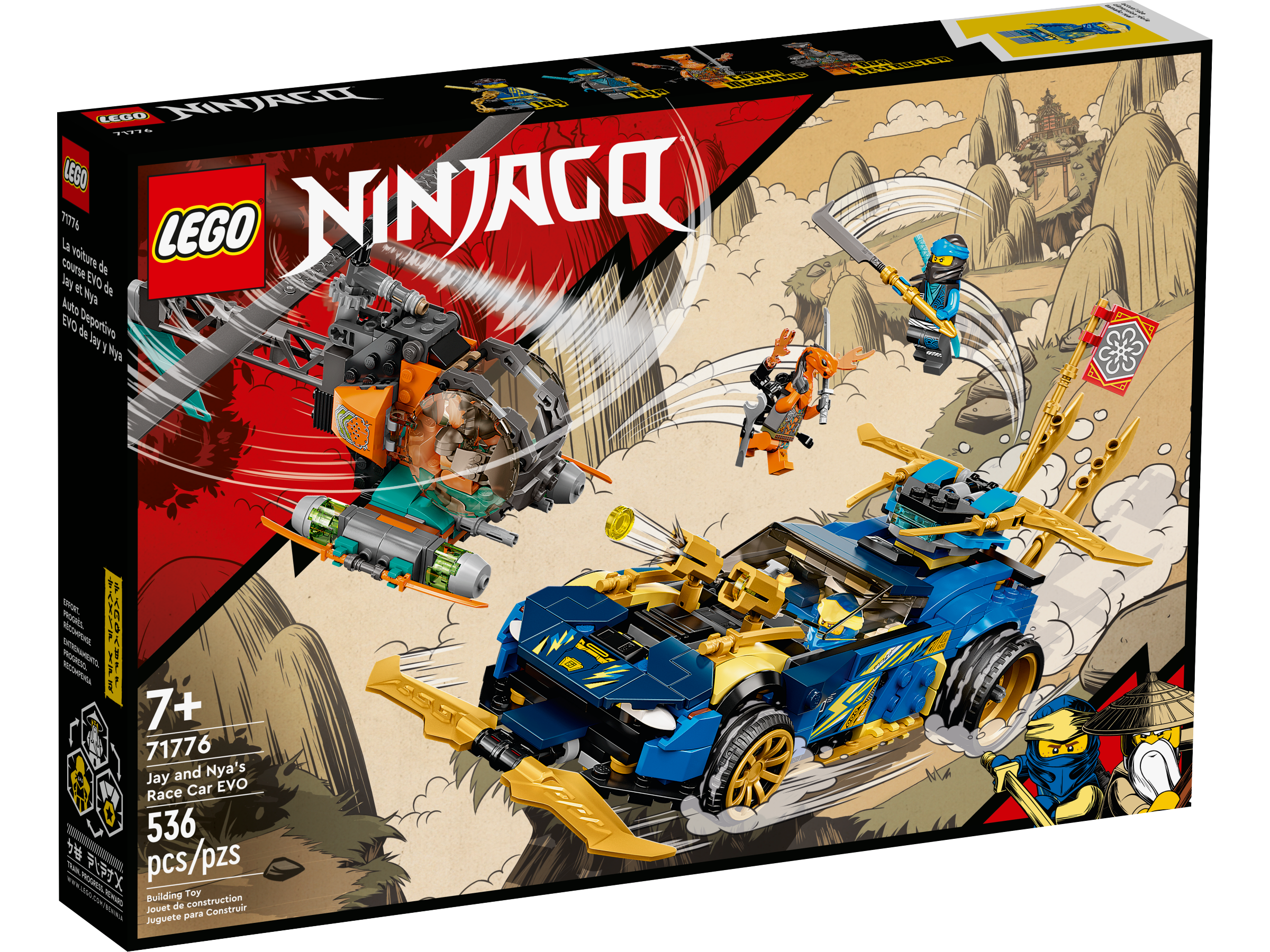 Carro de corrida de Jay e Nya - Evolution 71776