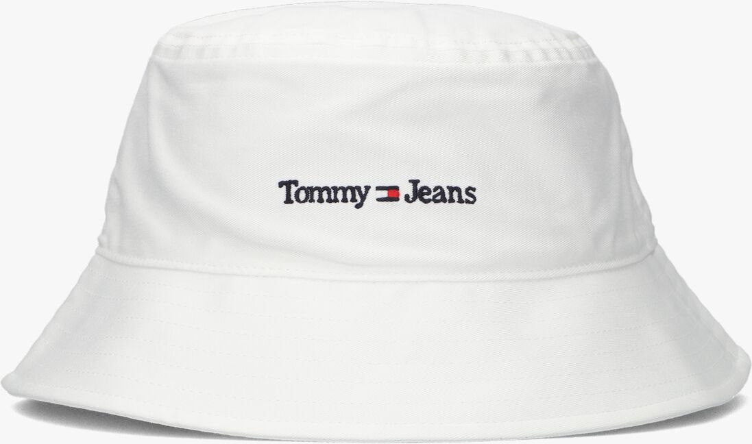 TOMMY HILFIGER witte tommy hilfiger hoed tjm sport bucket hat
