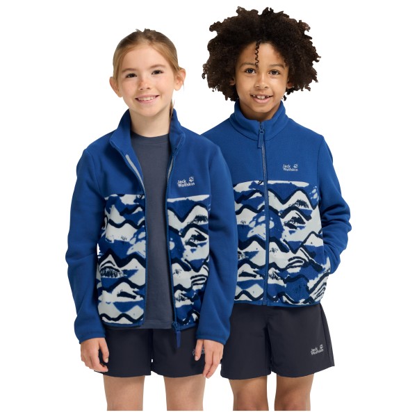 Jack Wolfskin - Kid's Paw Era 100 Print Fullzip - Veste polaire