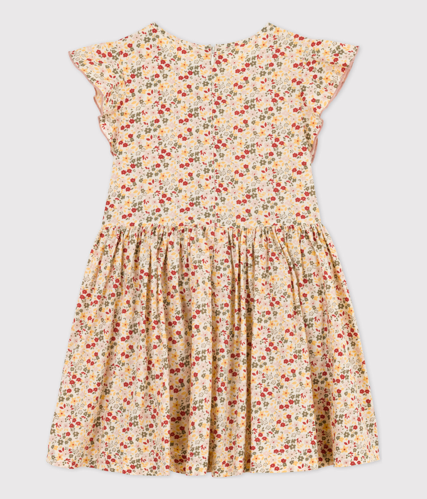 Robe en popeline enfant fille
