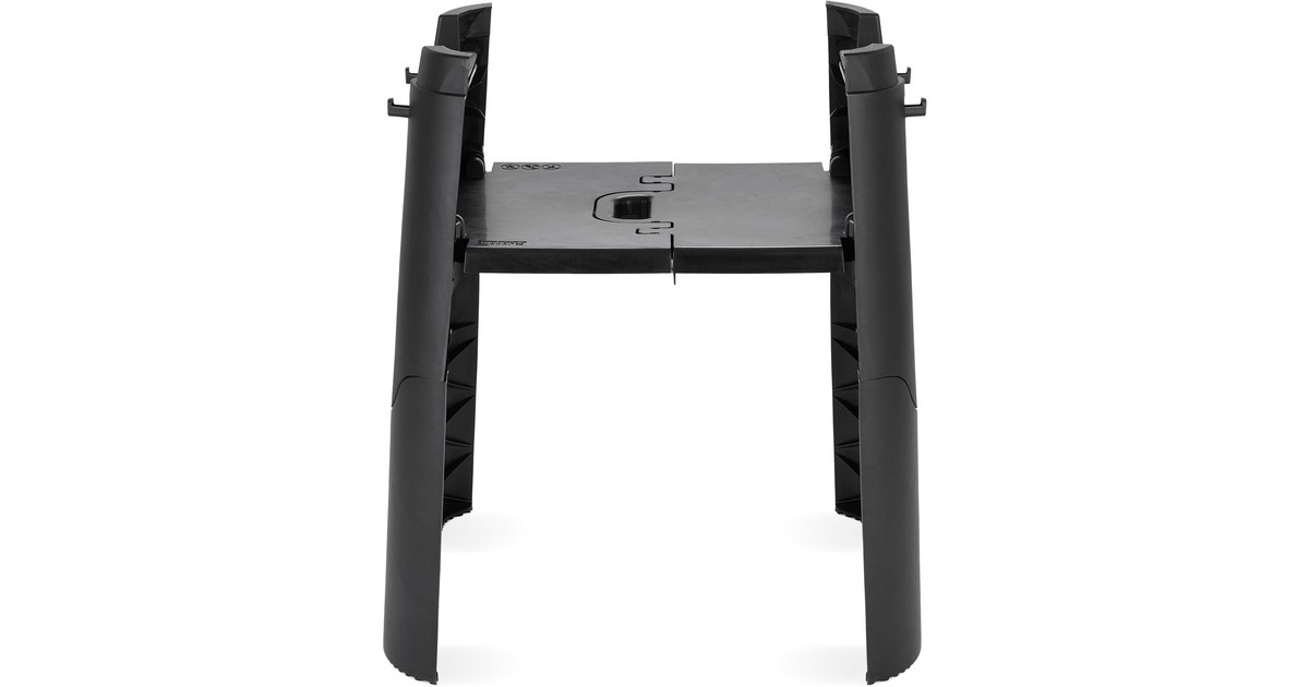 WeberOnderstel met zijtafel voor Lumin-elektrische barbecue grillonderstel  (Zwart)