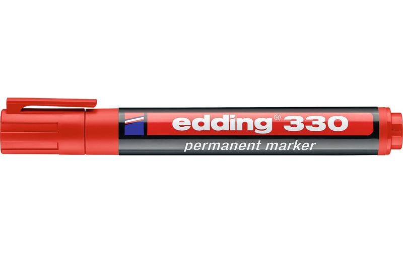 Permanent-Marker 330 RotPermanentmarker mit variabler Spitze