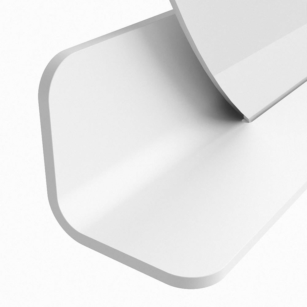 Mondiaz Spot spiegel rond Ø110cm met planchet talc