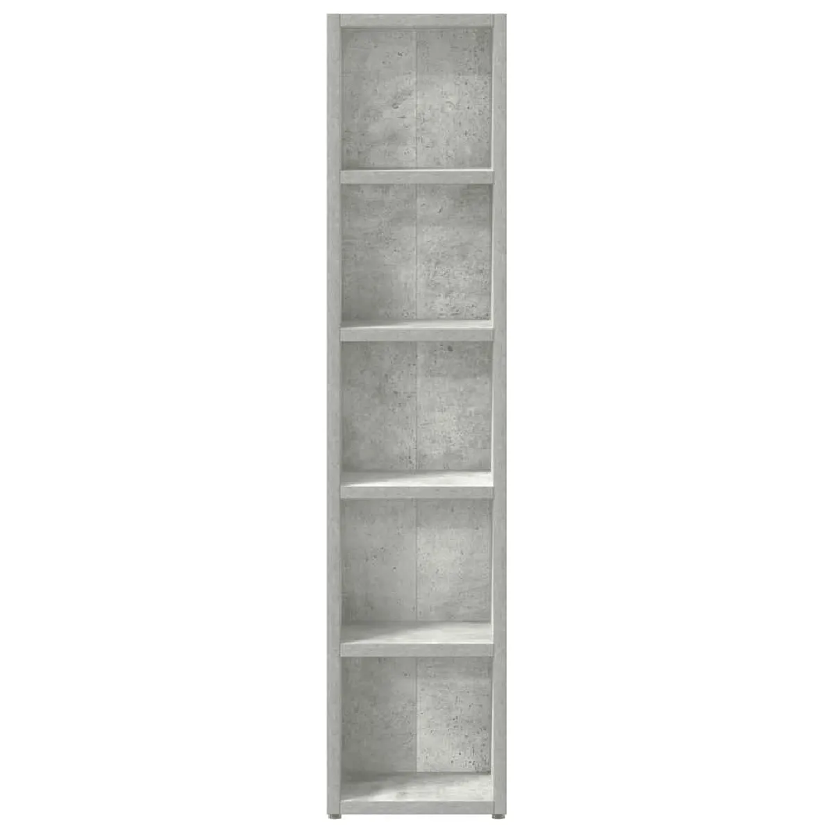 vidaxl Armoires à CD 2pcs - Gris béton