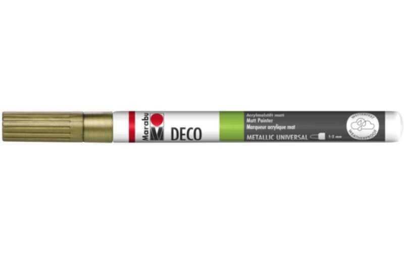 Acrylmarker Deco Painter 1 - 2 mm, GoldMarker auf Wasserbasis