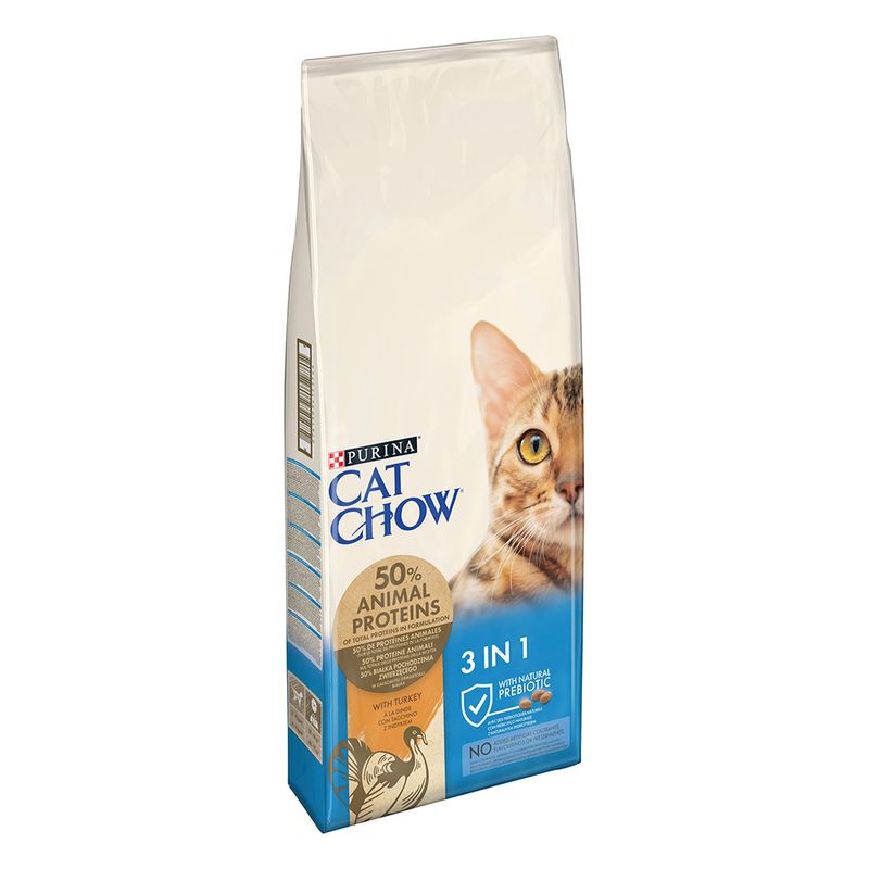 PURINA Cat Chow Special Care 3 en 1, dinde
