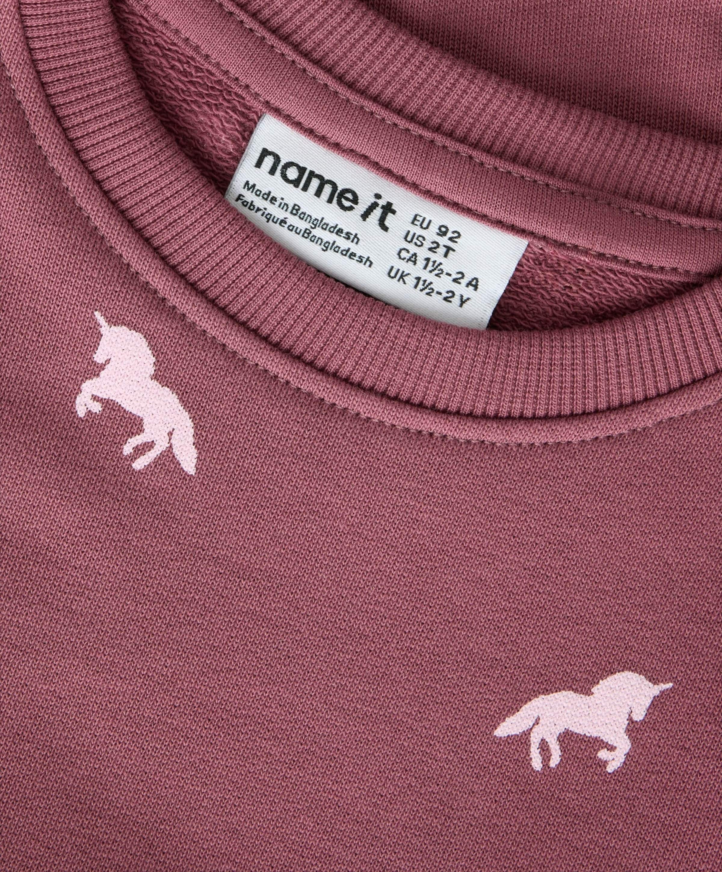 Name it Meisjes sweater bordeaux