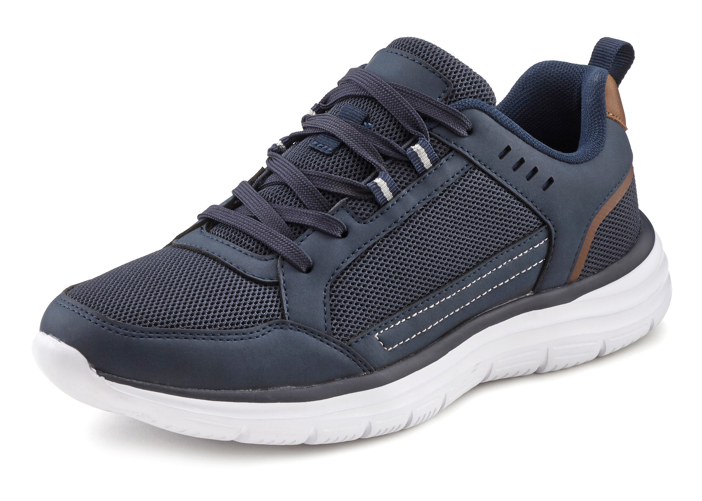 AUTHENTIC LE JOGGER Sneaker in blau-camelfarben