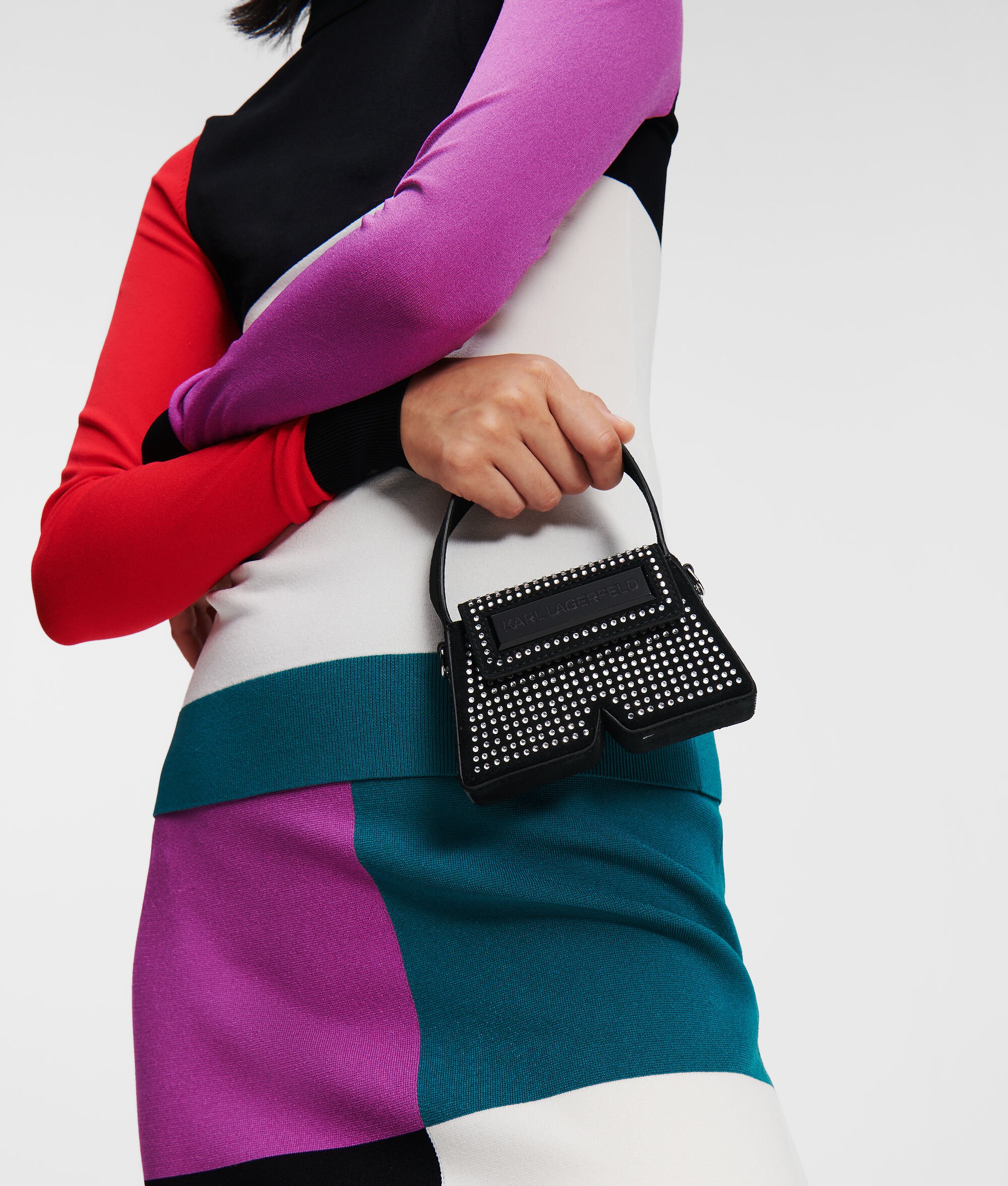 SAC NANO SERTI DE CRISTAUX IKON K