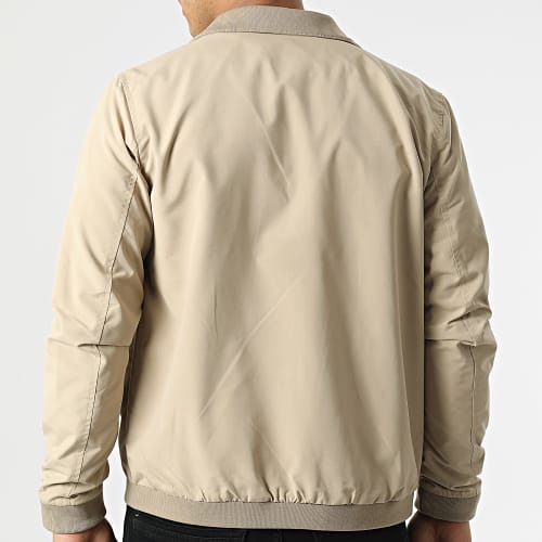 Veste Zippée Rush Harrington Beige