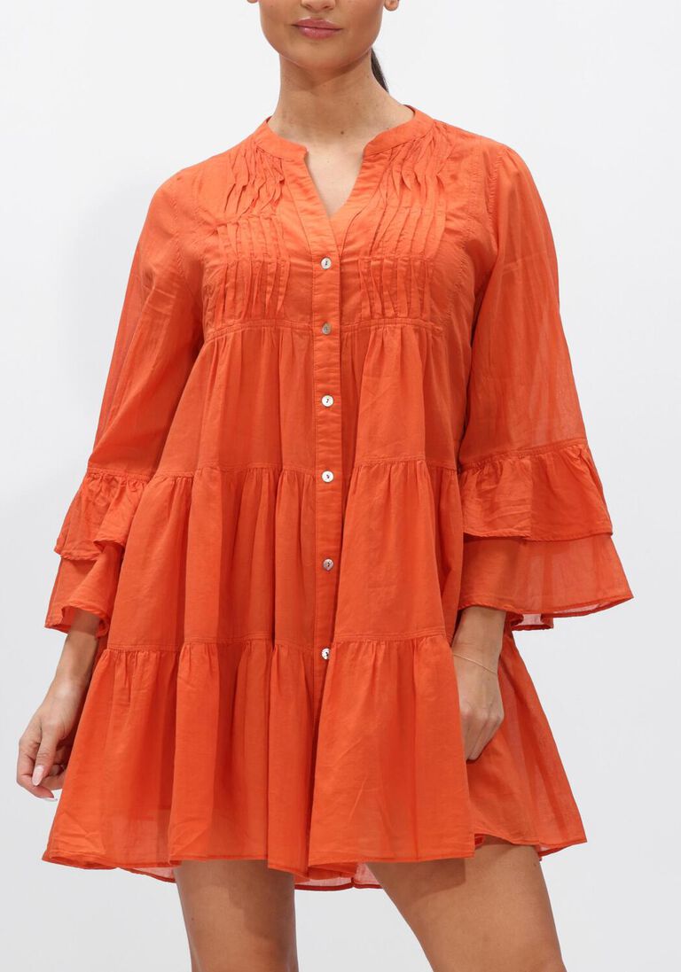 oranje devotion jurken citrus