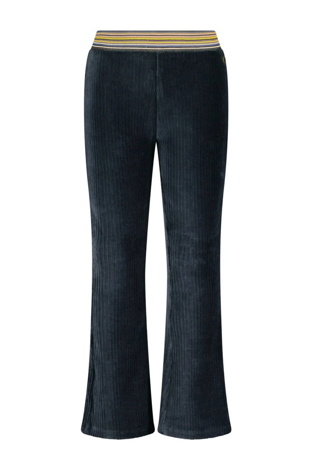 Like Flo flared broek Fem donkerblauw