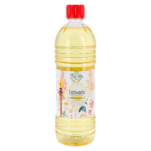 Huile végétale à la citronnelle
