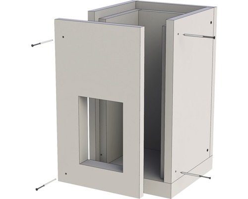 Furado F basiselement 500mm met uitsparing I19x19cm A29x29cm