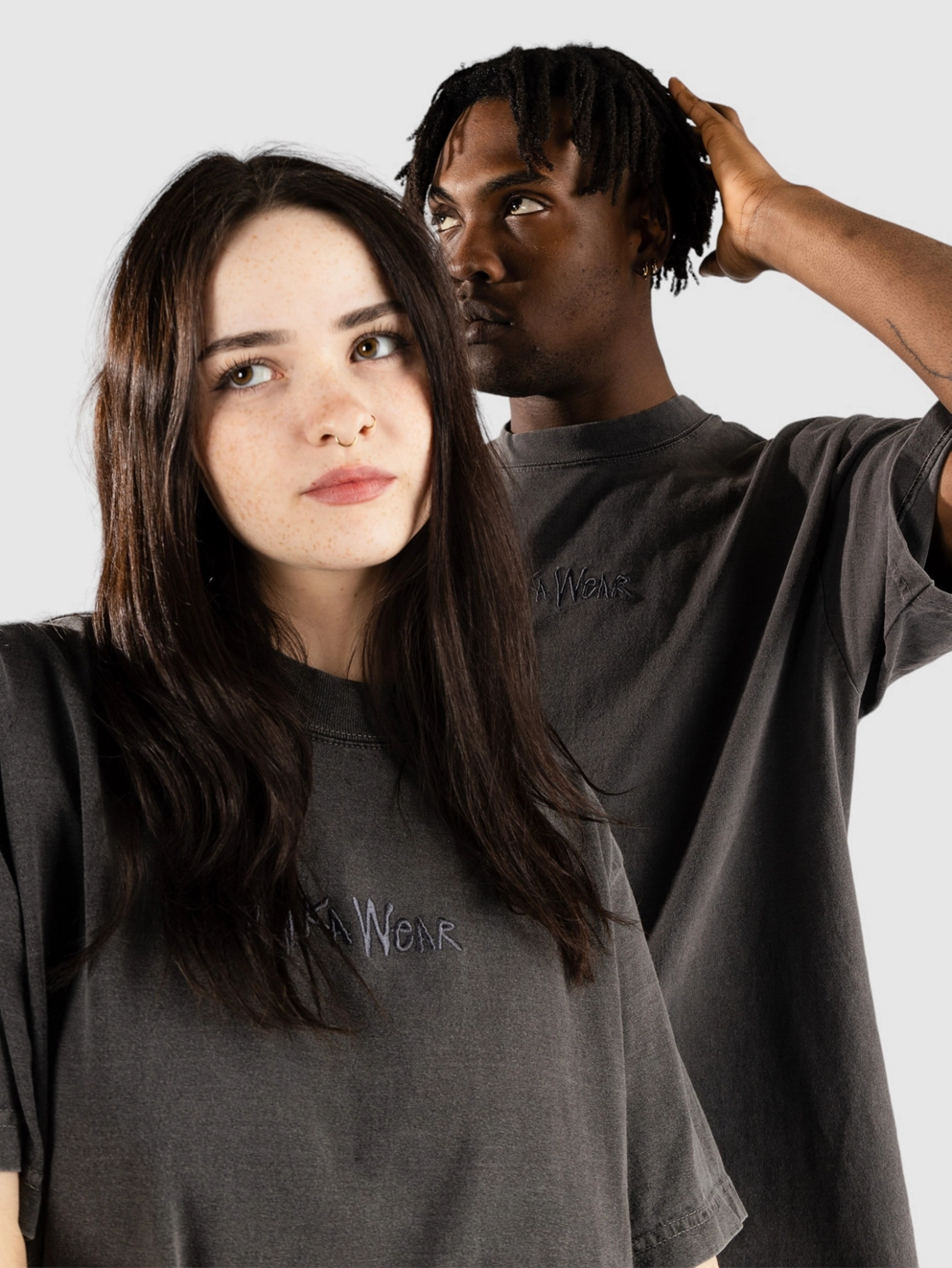 Shaka Wear 7.5 Oz Logo T-Shirt shadow