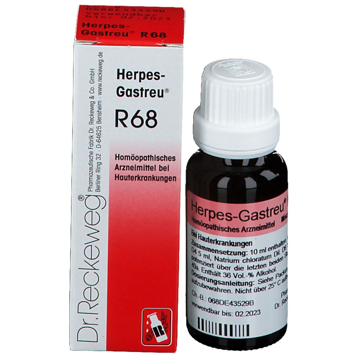 Herpes-Gastreu® R68 Tropfen