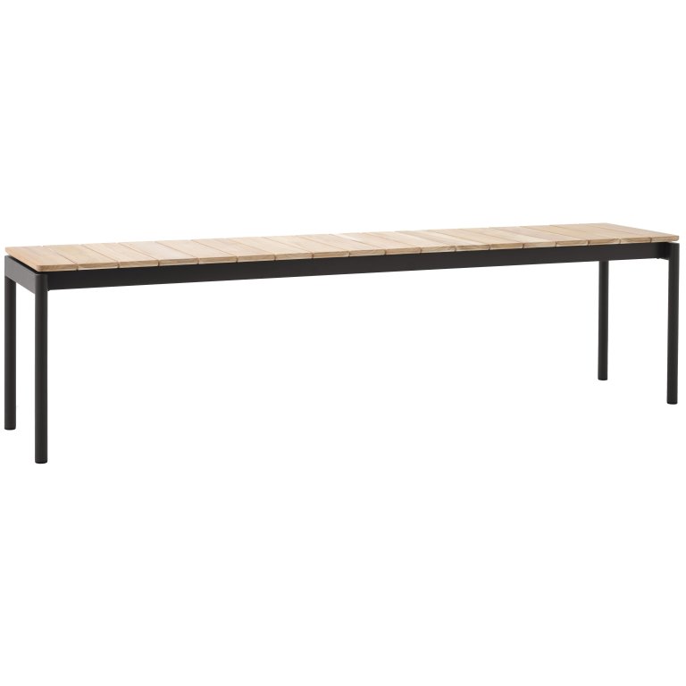 &tradition Ville AV28 tuinbank 40x180 Warm Black