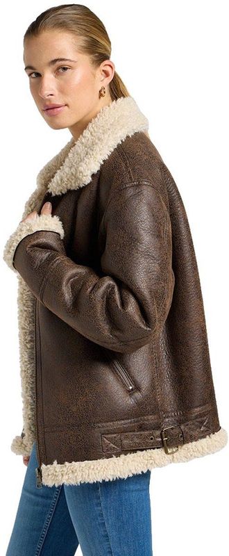 Lee - Aviator Jas - Luxe Brown - Tussenjas