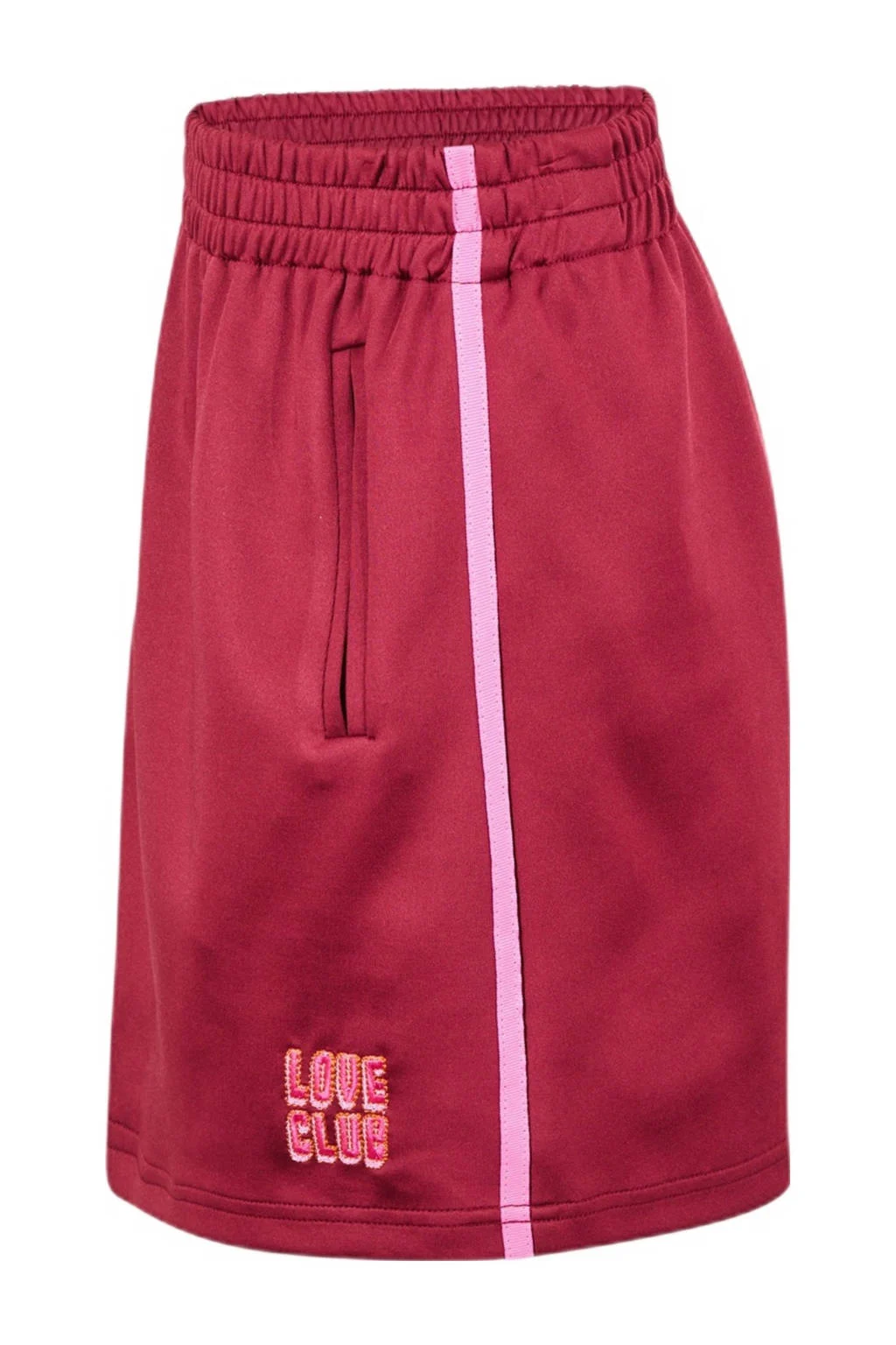 Shoeby korte rok donkerrood