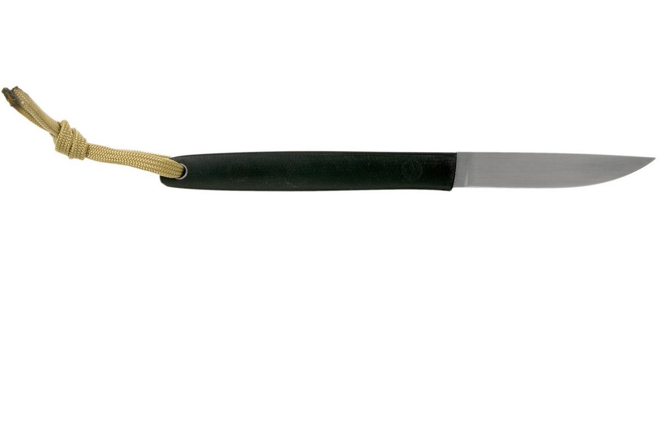 Ohta OFB SS 65 Black Canvas Micarta vaststaand mes