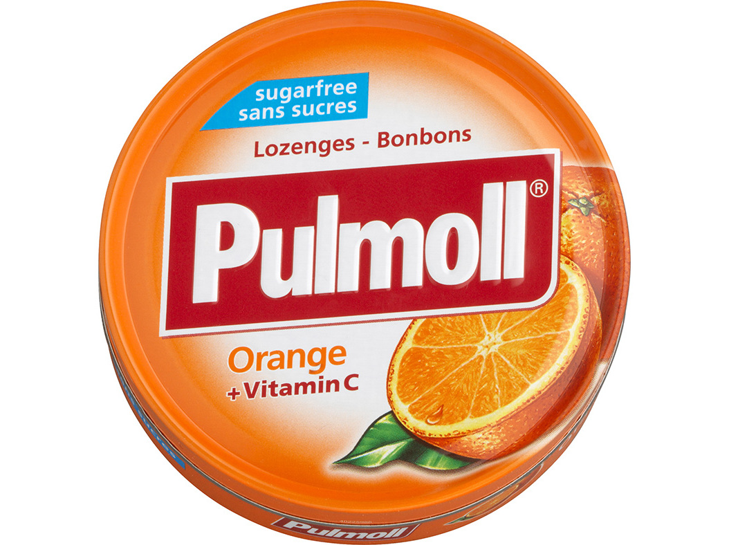 PASTILHAS PULMOLL LARANJA 45G