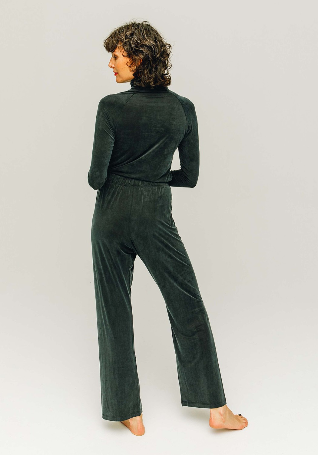 Moya Kala Hose High Waist Pants Graphite