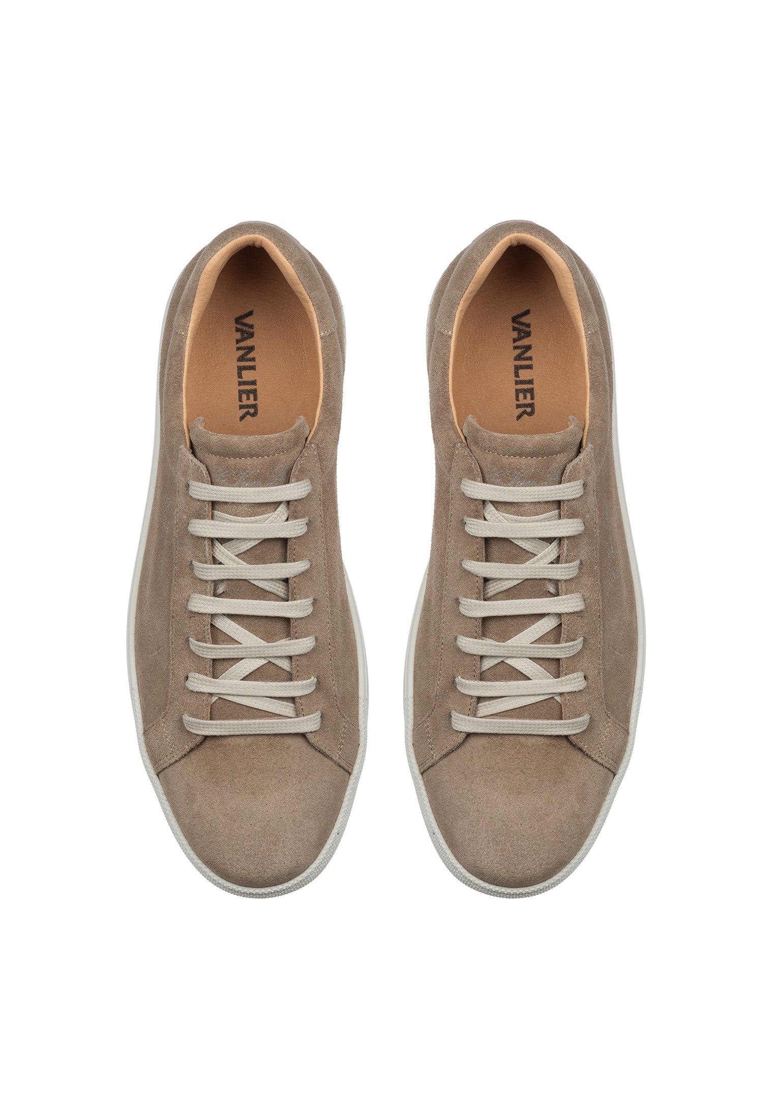 Zand beige suède Napoli sneaker