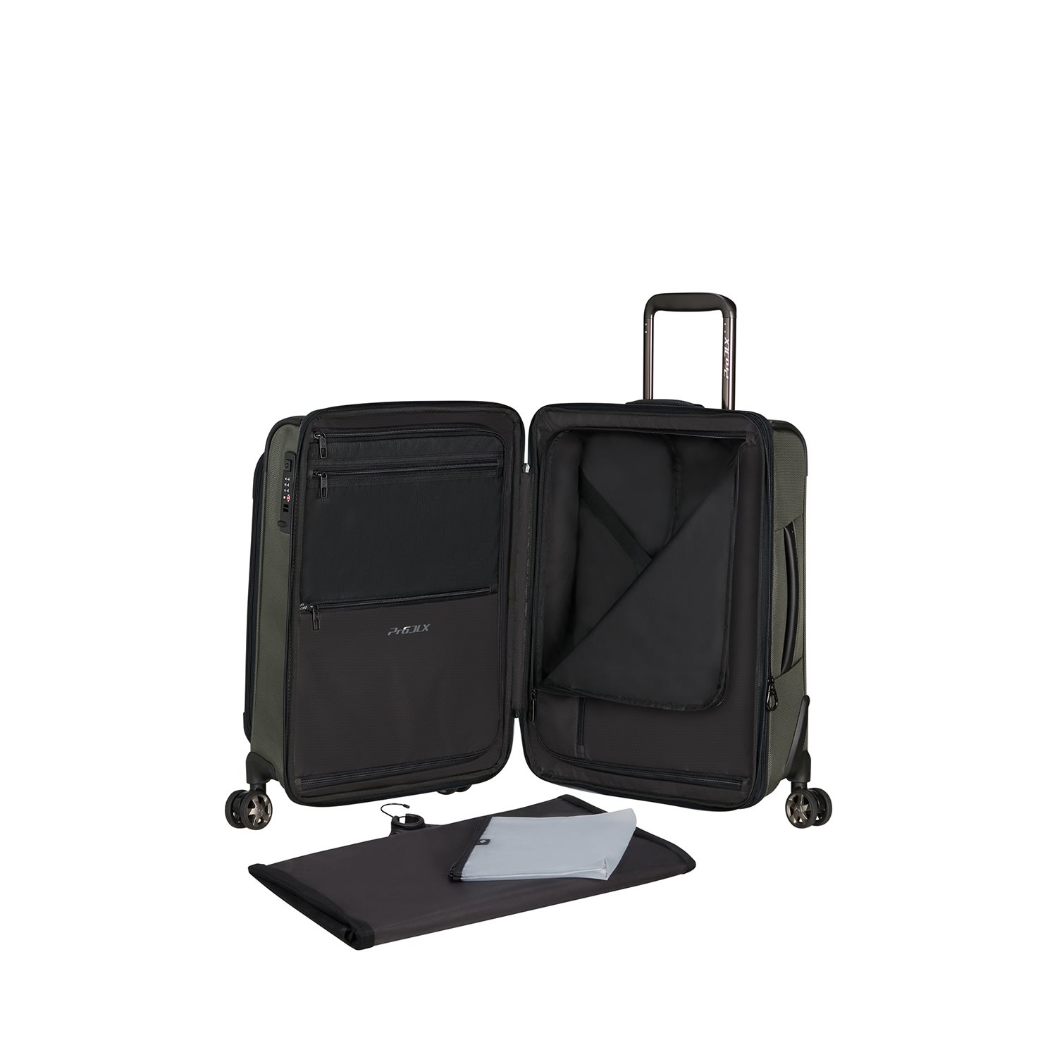Samsonite Pro-DLX 6 Spinner 55 EXP green