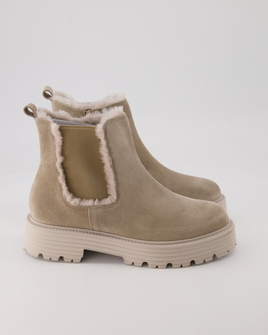 Kennel & Schmenger Power Chelsea Boots in Beige
