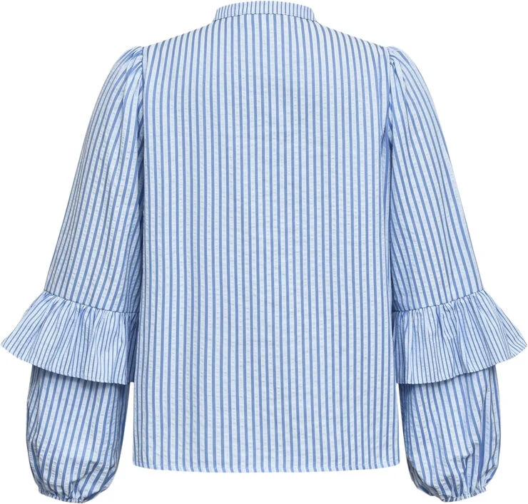 A-VIEW Karin blouse Blue/white