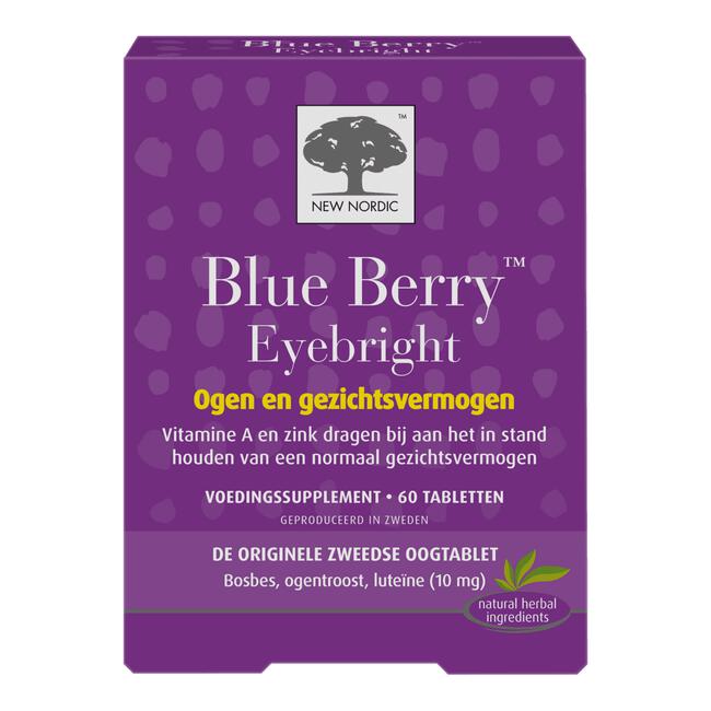 New Nordic Blue Berry Eyebright Tabletten