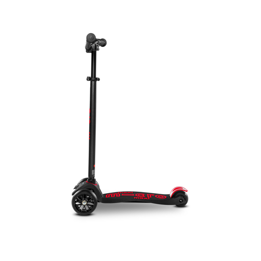 Patinete Maxi Micro Deluxe Pro Preto/Vermelho