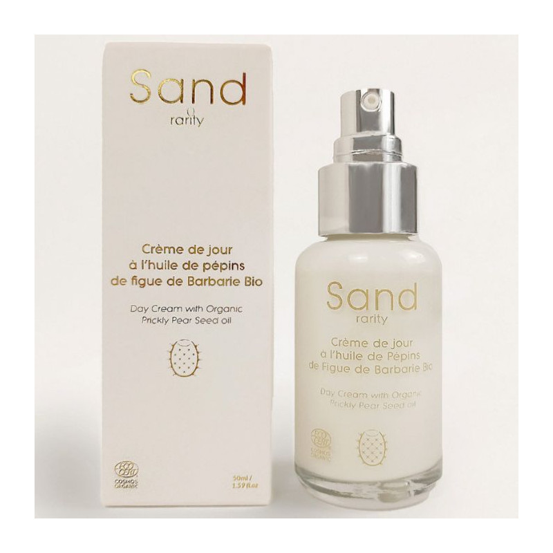 Crème de jour Sand Rarity à l'huile de pépins de figue de barbarie bio 50ml