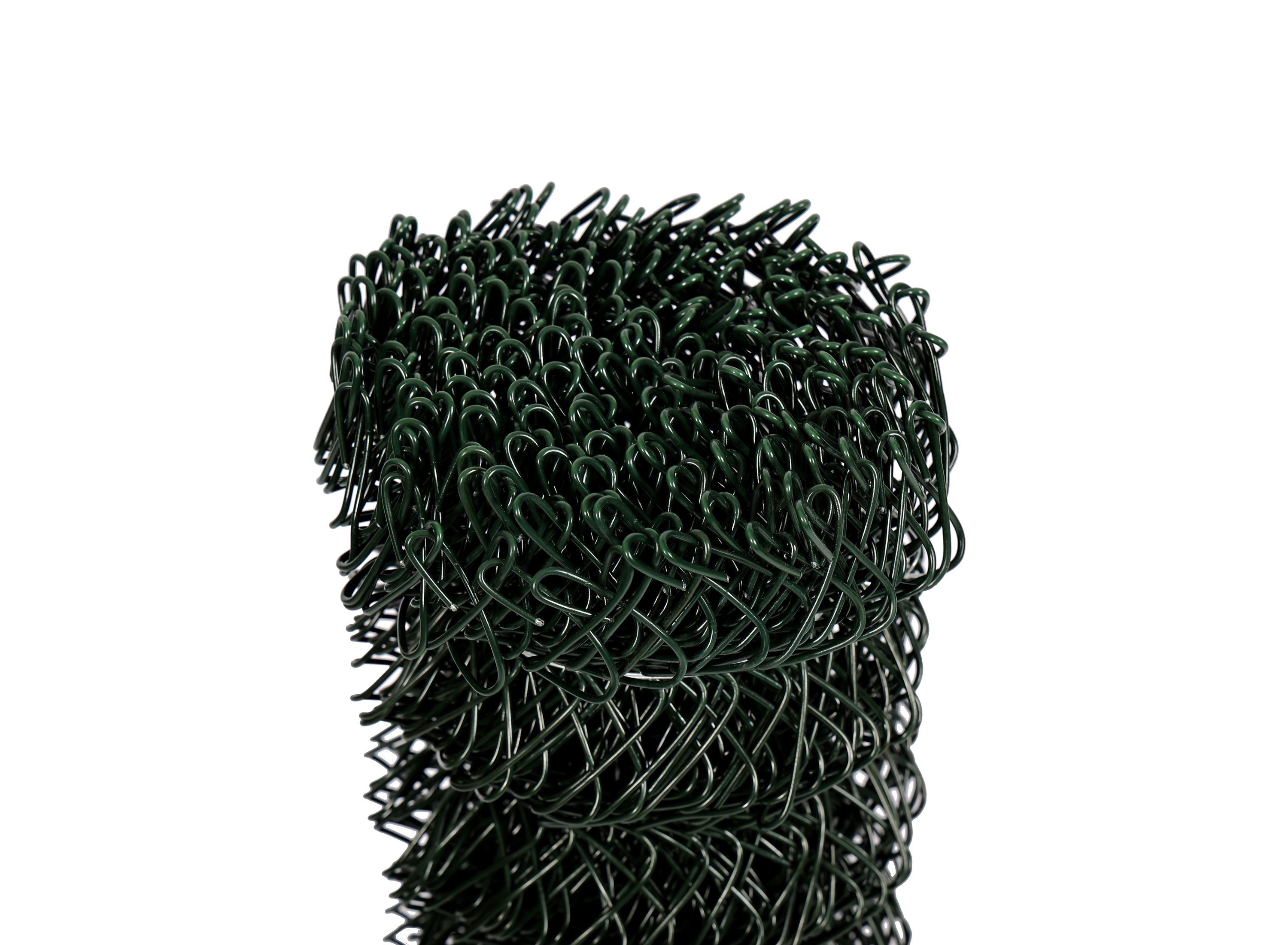 Maschendrahtzaun grün 0.8 x 25 m