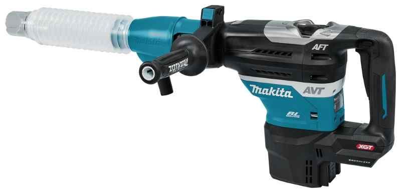 Makita HR005GZ04 40V Max Combihamer body in koffer met stofafzuiging en AWS zender
