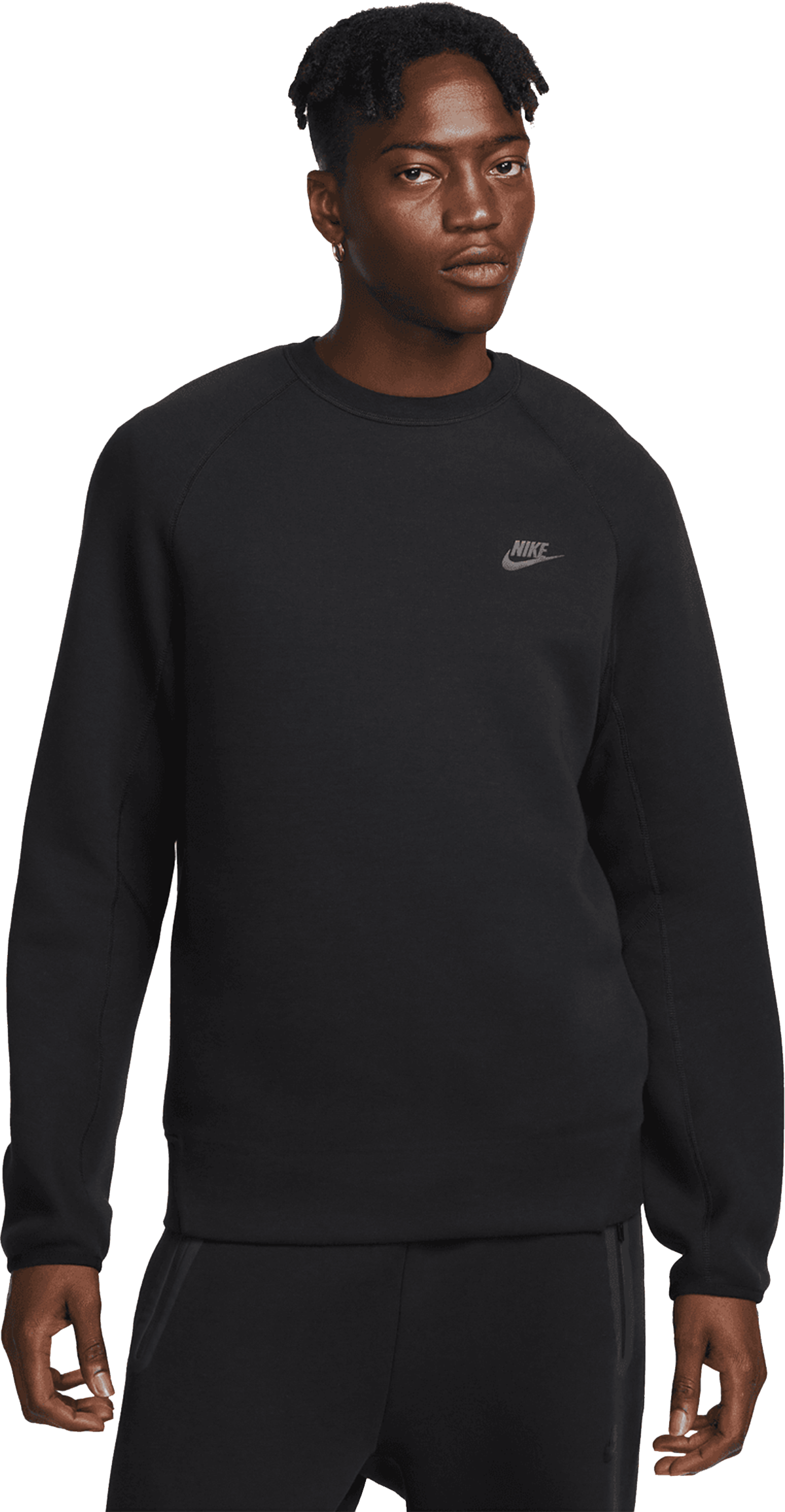 Nike Tech Fleece Crew Sweatshirt Schwarz F010