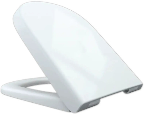 REIKA toiletzitting Ube wit met soft-close mechanisme D-vorm