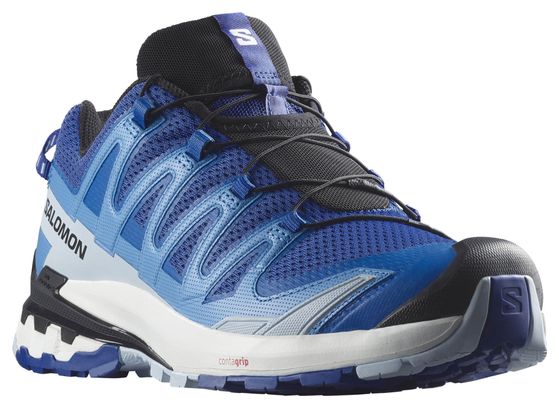Chaussures de Trail Salomon XA Pro 3D V9 Bleu/Blanc