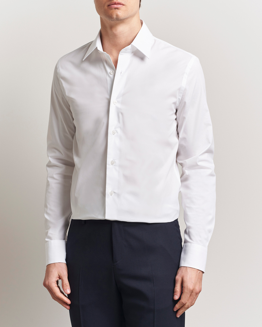 Filippa K Slim Cotton Stretch Shirt White