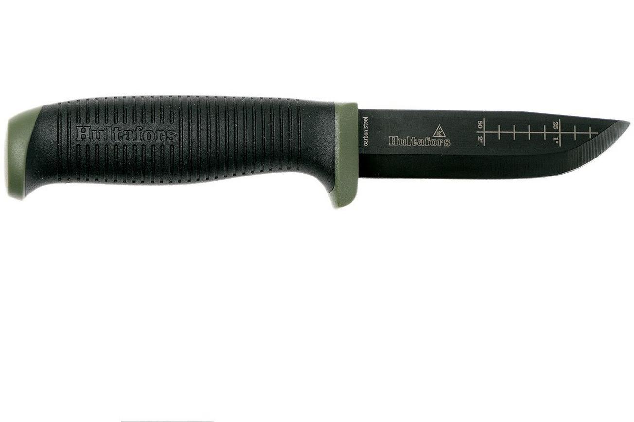 Hultafors OK4 Outdoor Knife 4 380270 carbon, vaststaand mes
