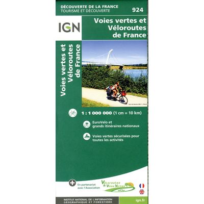 Voies Vertes et Véloroutes de France (924)