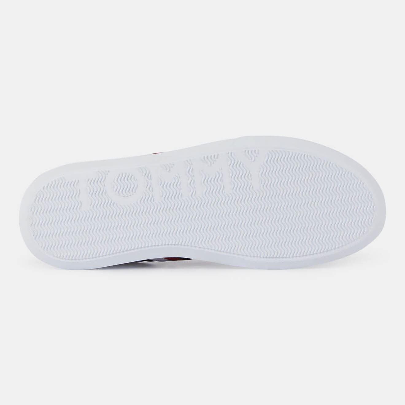 Tommy Hilfiger Baskets en Cuir Essential Cupsole blanches