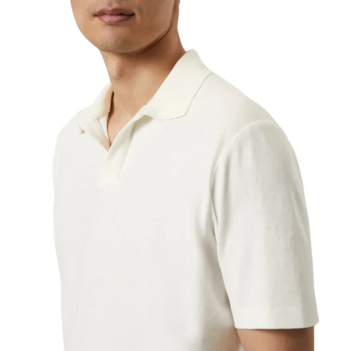 Marc O'Polo Regular Cotton Linen Mix Polo Heren