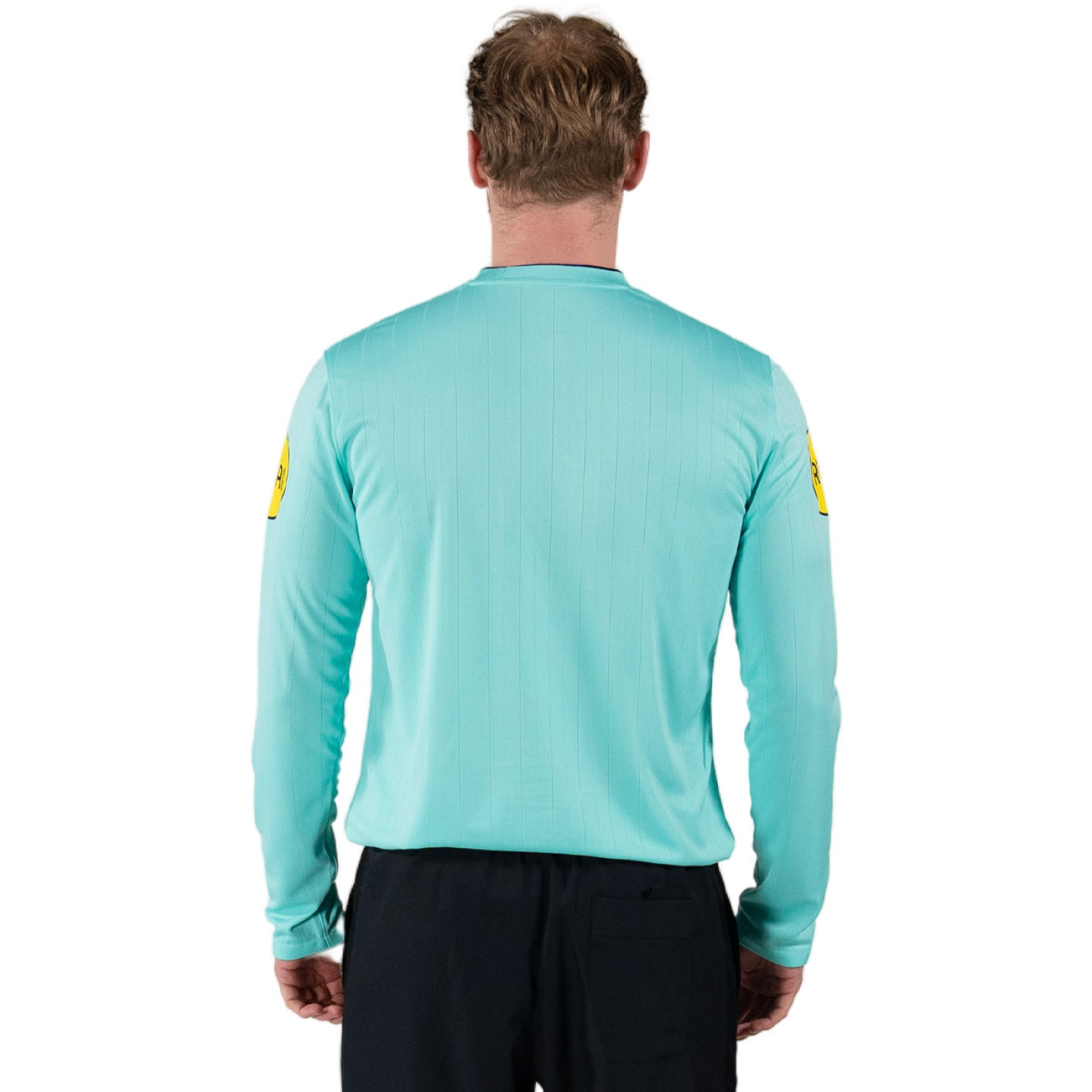 Nike KNVB Scheidsrechterstenue Lange Mouwen 2024-2026 Turquoise Zwart