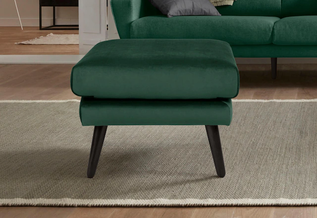 GOODproduct Hocker »Bille« mit Eiche-Beinen, Design by Morten Georgsen