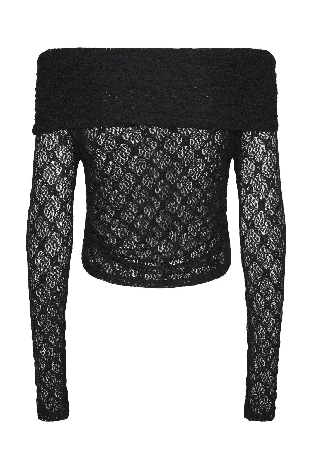 Pieces Pcnaya caya Ls Off Shoulder Lace Top Jit
