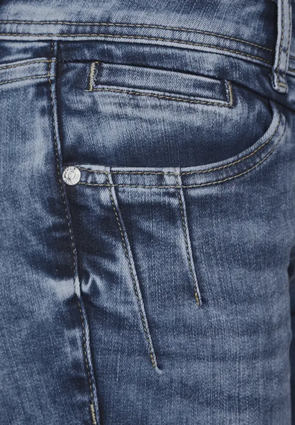 Casual Fit Jeans - heavy indigo wash
