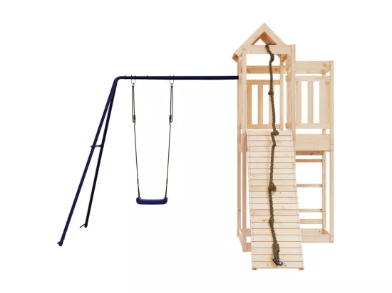 Aire de jeux d'extérieur bois de pin massif