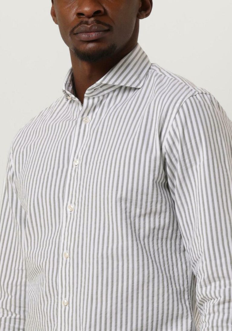 PROFUOMO witte profuomo casual overhemd ppuh10040